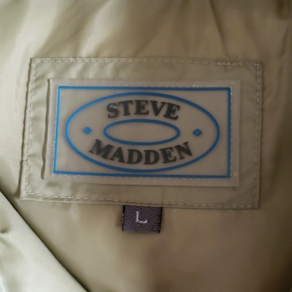 EUC Steve Madden Sz L green down jacket - Picture 2 of 8
